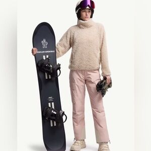 Moncler Grenoble Teddy Turtleneck Sweatshirt